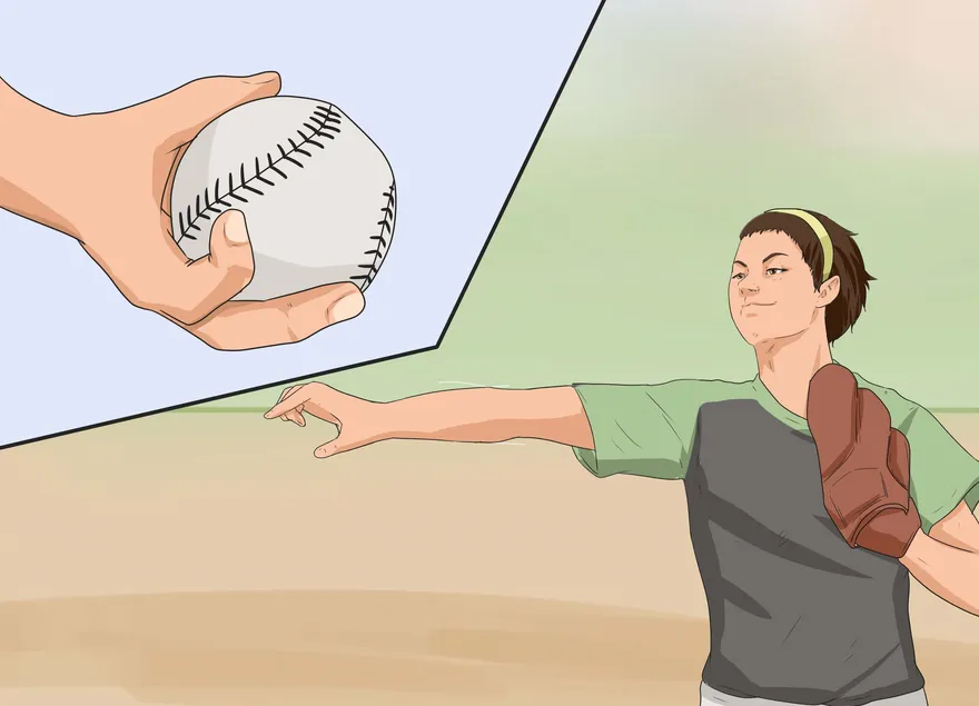 Como lançar uma bola de softbol