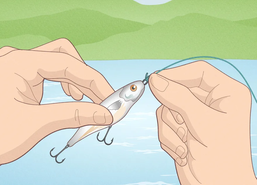 Como usar uma vara de pescar