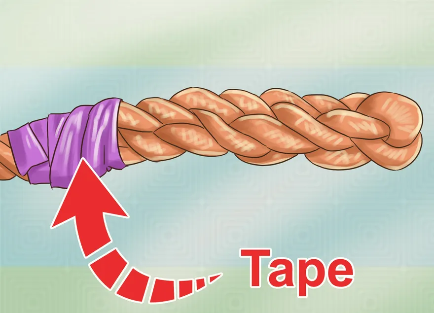 Como fazer uma corda trançada nas costas