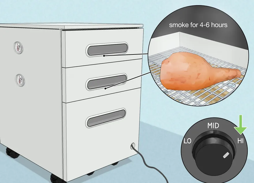 Como fazer um defumador de carne caseiro