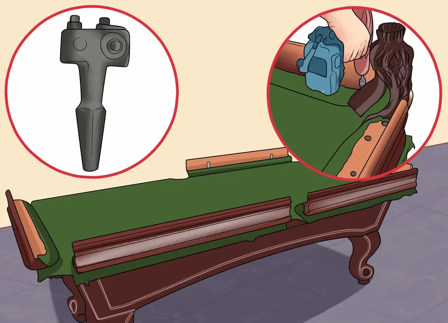 Como mover uma mesa de bilhar