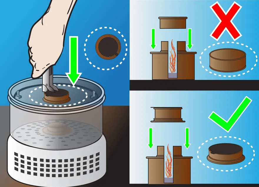 Como instalar um fogão de acampamento Trangia