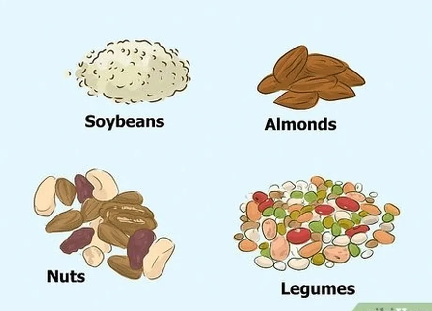 Etapa 3 Inclua proteínas de origem vegetal.