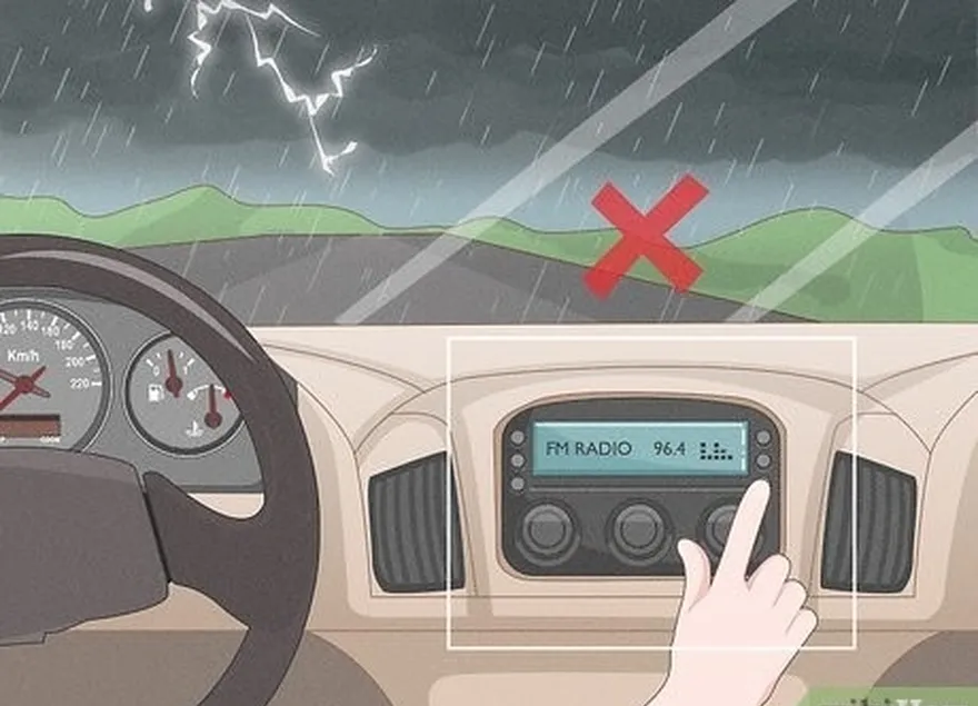 Etapa 3: Não't handle the radio or your GPS system.