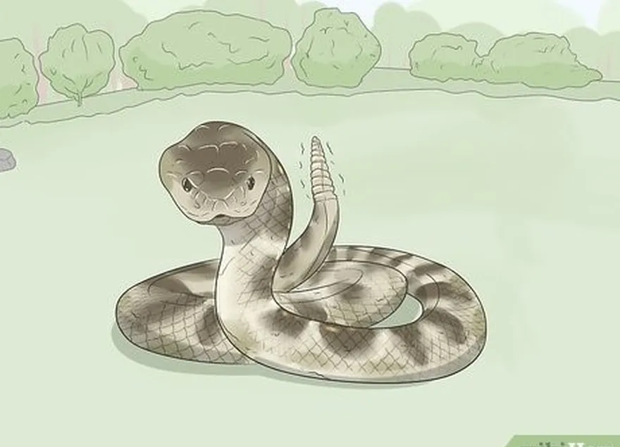 Etapa 5 Saber com o que se deve ter cuidado na serpente's body language.