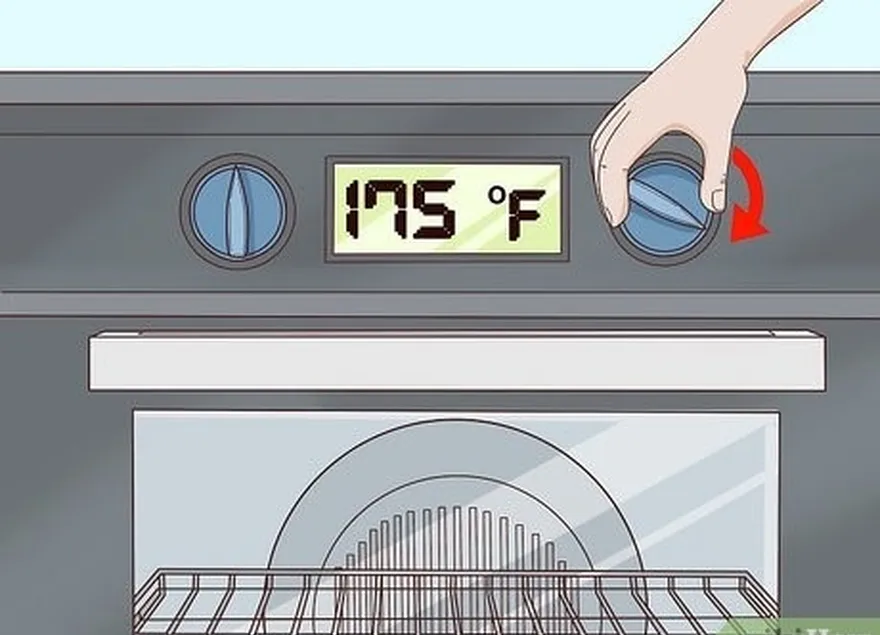 Passo 1 Pré-aqueça seu forno a 79 °C (175 °F).