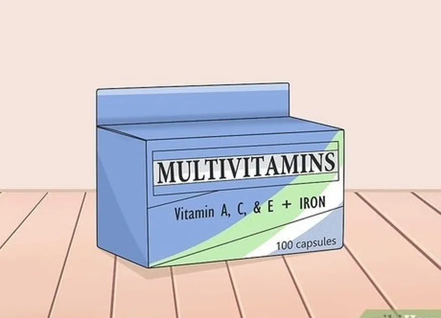 Etapa 3 Tome um multivitamínico para obter muitos nutrientes de uma só vez.