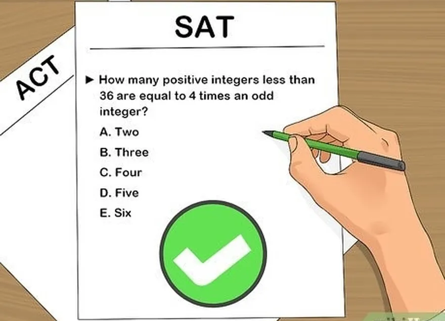 Etapa 3 Complete o ACT ou SAT.