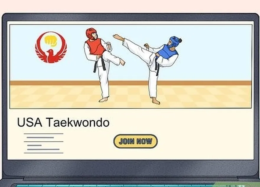 Passo 1 Inscreva-se em uma aula de taekwondo.