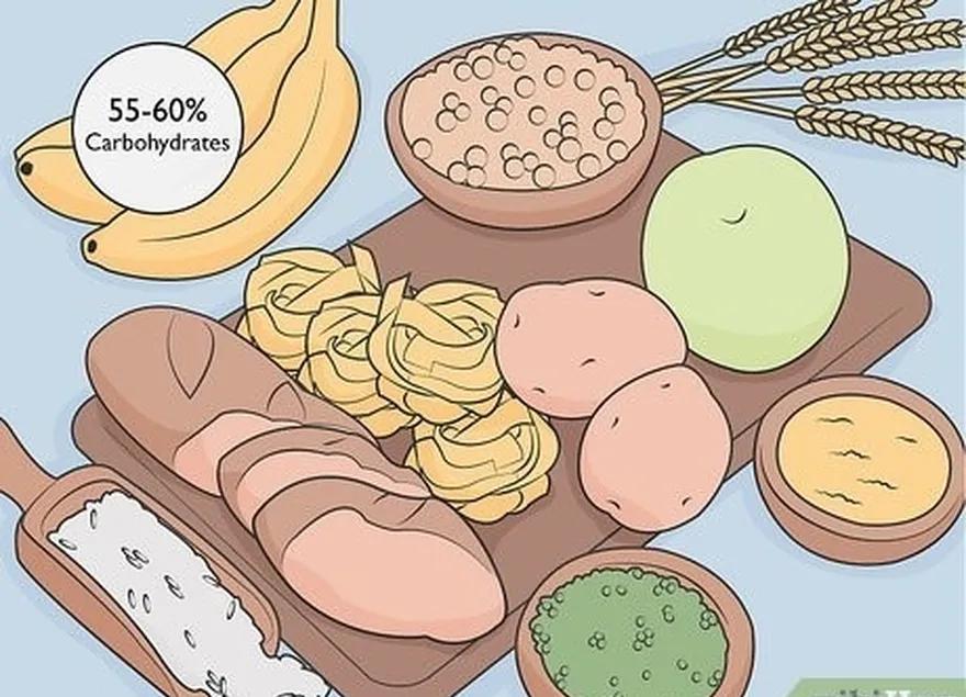 Passo 6 Coma hidratos de carbono suficientes para que constituam cerca de 55-60% da sua dieta.