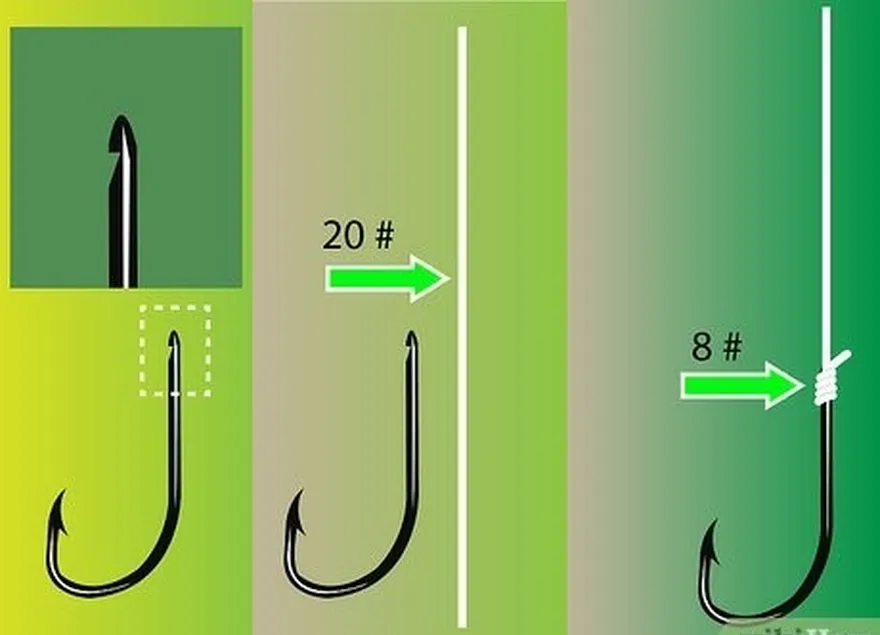 Etapa 10 Dependendo do tipo de pesca que você faz, escolha o olho certo.