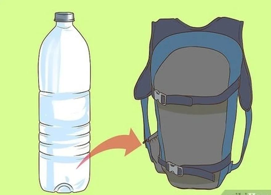 Passo 6 Pense em alternativas à mochila de hidratação.