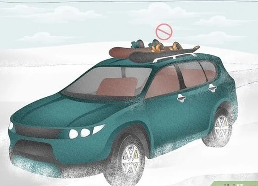 Etapa 4: Guardar't keep your snowboard on the top of your car.