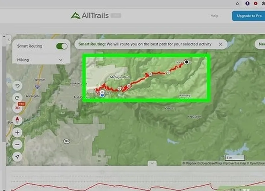 Etapa 6 O AllTrails tem um 