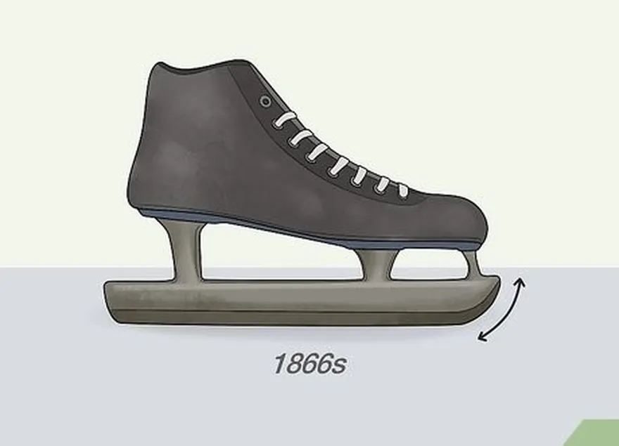 Passo 2 Datar os patins de hóquei em 1866 ou antes.