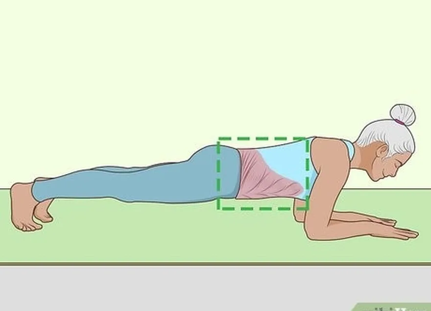 Passo 3 Faça pranchas, não abdominais, para aumentar a força do núcleo.