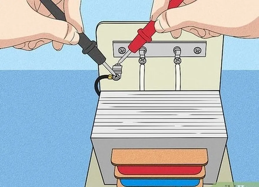 Etapa 5 Teste o carregador do carrinho de golfe's fuse with a multimeter to see if it's bad.