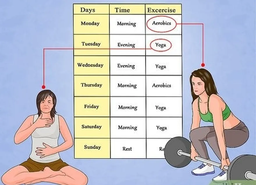 Etapa 1: Crie um plano de exercícios para seu estilo de vida.