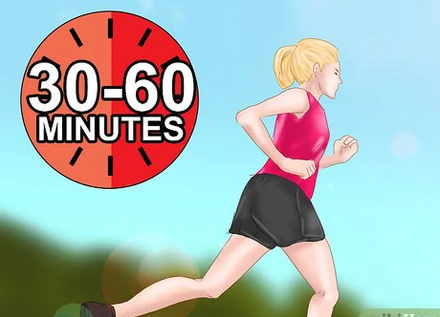 Etapa 3 Faça 30 a 60 minutos de exercícios aeróbicos por dia.