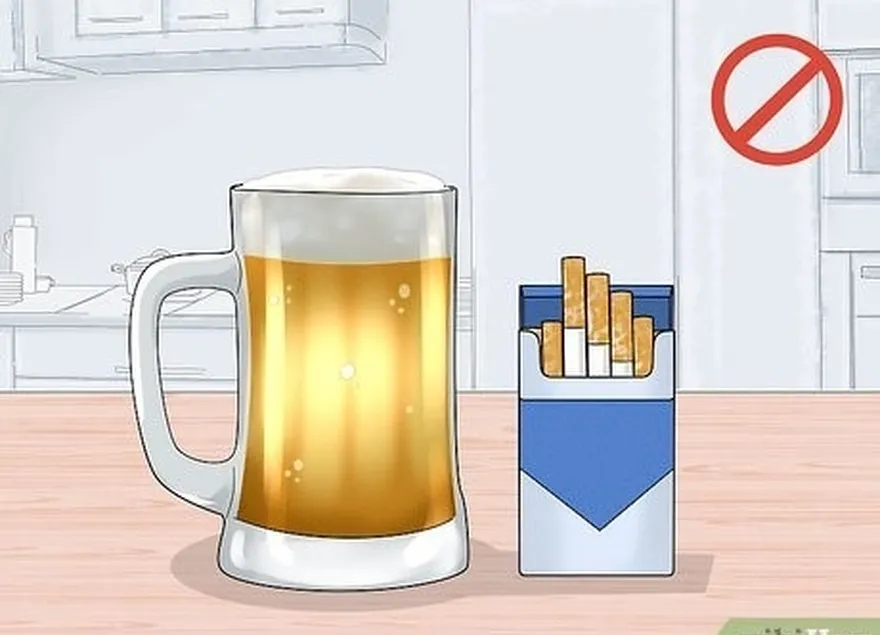 O tabaco e o álcool estão associados a ossos fracos e a outros problemas de saúde.