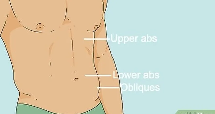 Etapa 1: Foque em todas as três áreas abdominais.