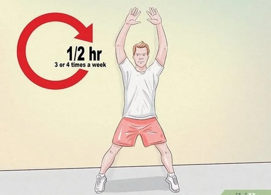 Passo 5 Pratique exercícios aeróbicos durante meia hora, 3 ou 4 vezes por semana.