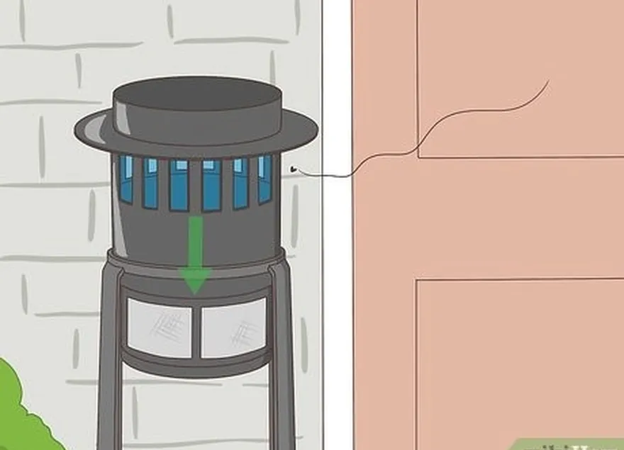 Etapa 1 Coloque uma armadilha com isca de CO2 perto da entrada de sua casa.