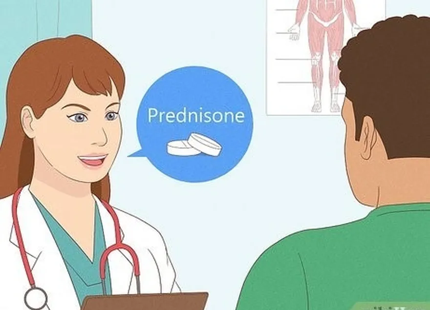 Etapa 2 Pergunte ao seu médico sobre um corticosteroide oral para coceira intensa.