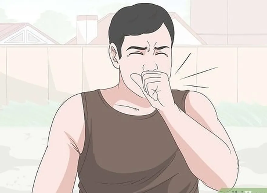 Etapa 2 Pare de correr quando você're coughing to make sure you get enough air.