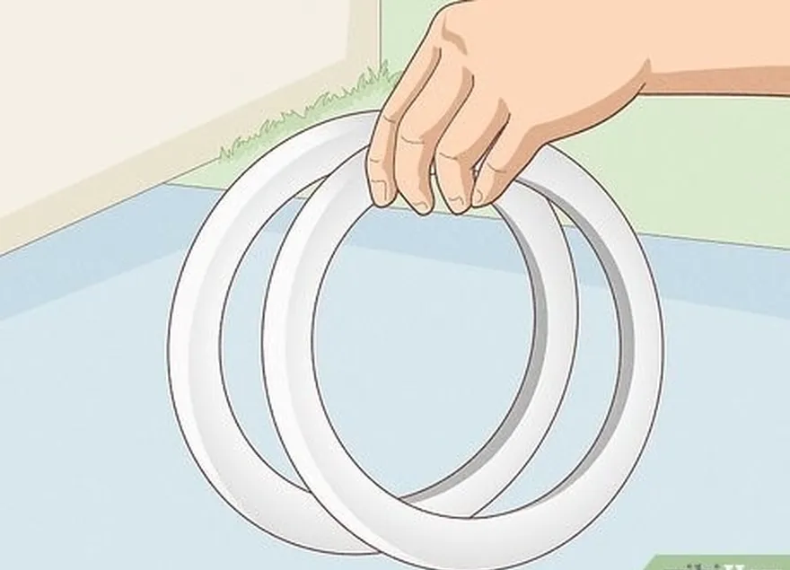 Etapa 3 Adquira anéis de metal se você're doing simple exercises and you want the rings to last.