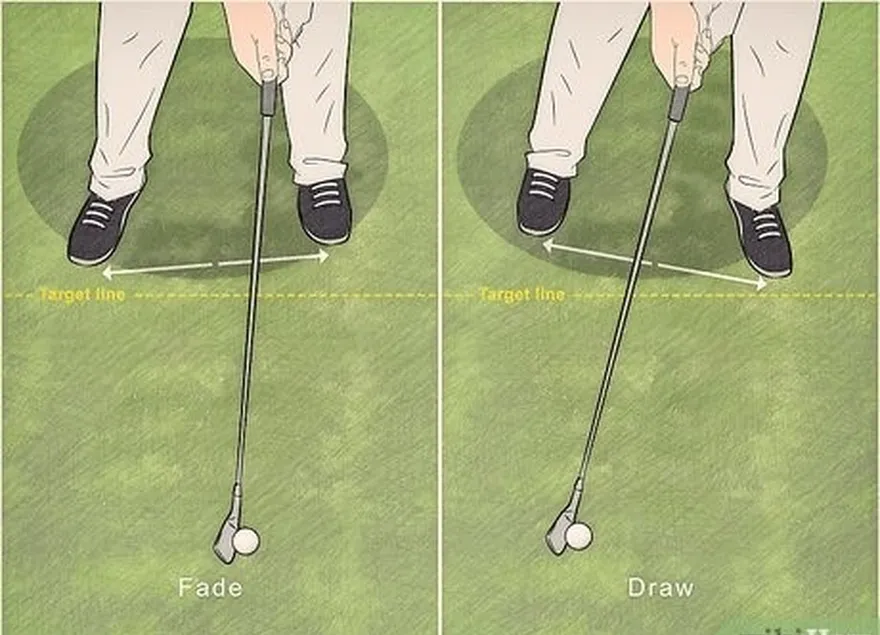 Etapa 8 Curve a bola com um fade, draw, slice ou hook.