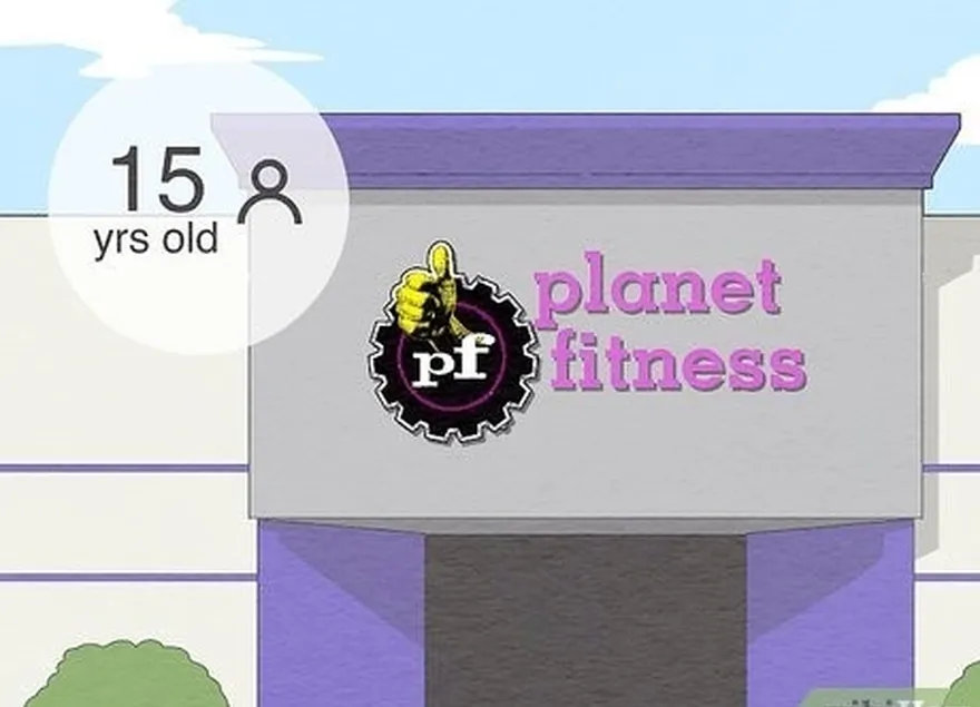 Etapa 6 Planet Fitness: 13 anos com supervisão; 15 anos sozinho 