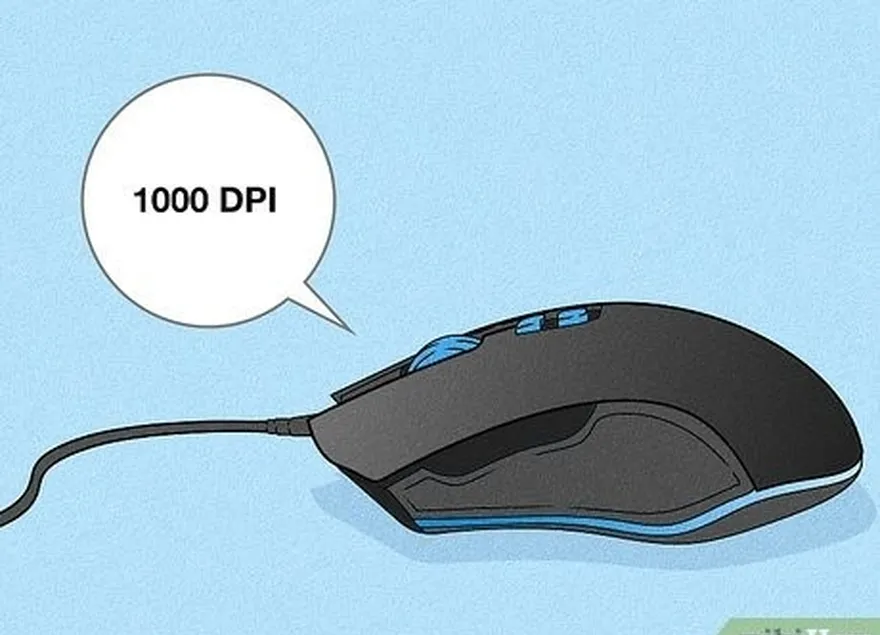 Etapa 7 Compre um mouse leve, com fio e com alto DPI para jogos em PC.