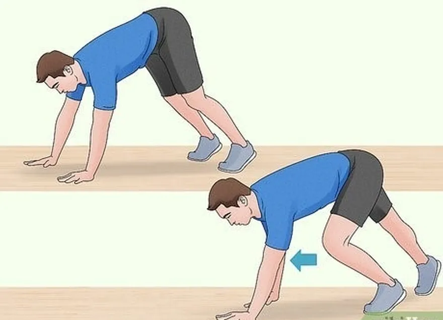 Treine o core e os quadris com exercícios de crawling.