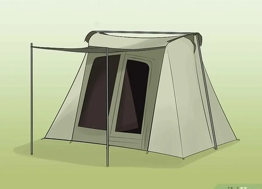 Passo 1 Compre uma tenda durável.