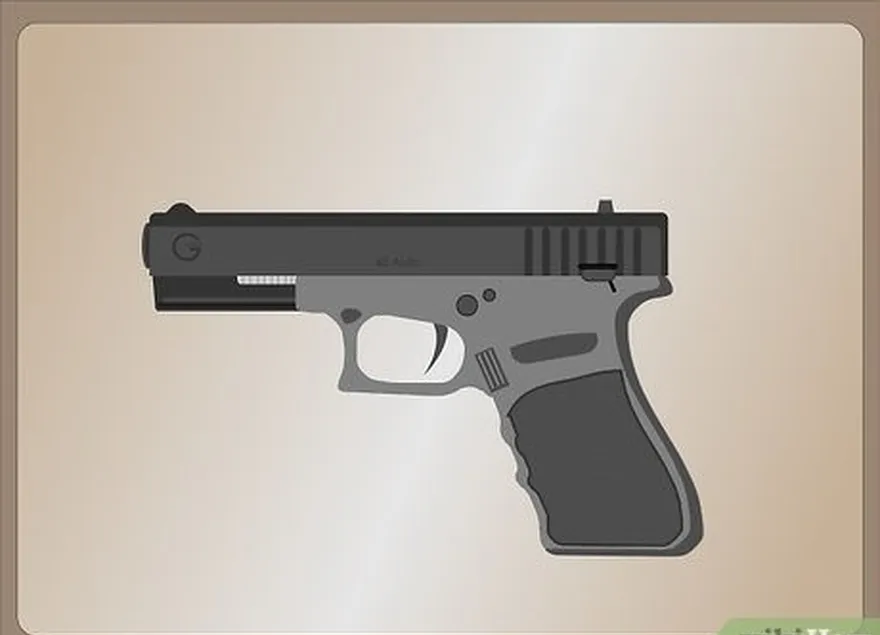 Etapa 1 Compre uma pistola de 9 mm.