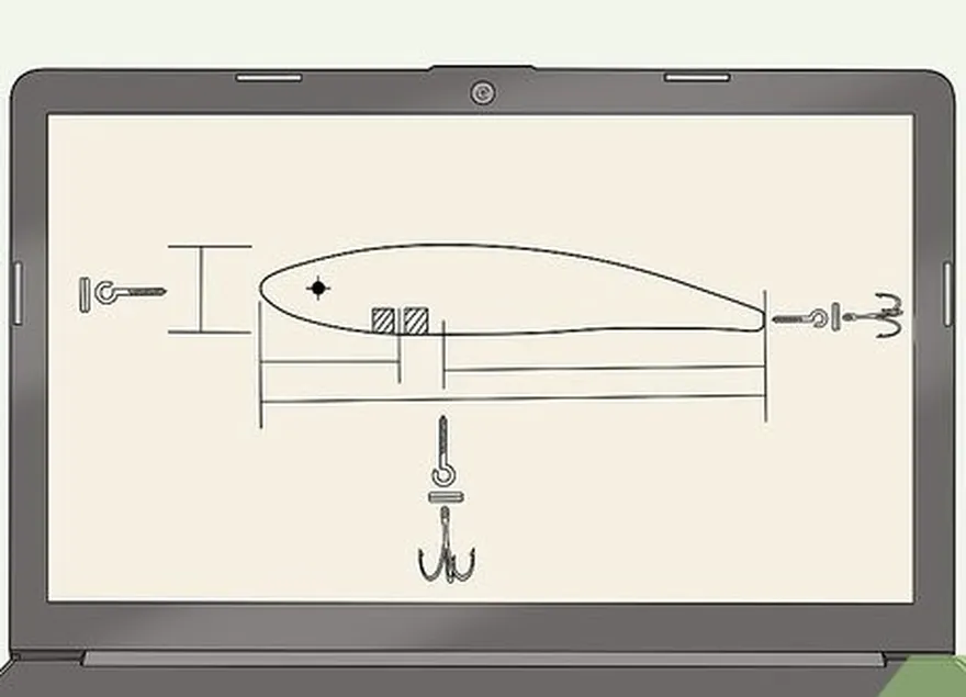 Etapa 3 Faça o download de um modelo se quiser criar uma isca a partir de um padrão.