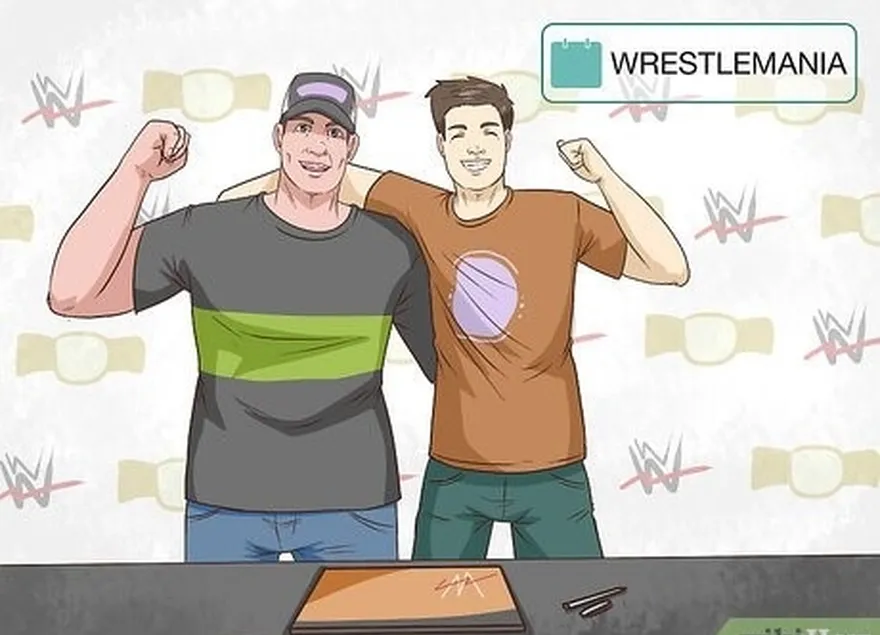 Passo 2 Vai à WrestleMania e conhece o John Cena no meet and greet.