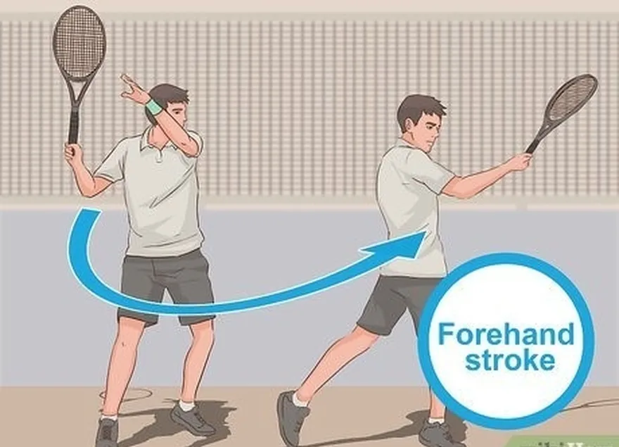 Passo 5 Aprenda a fazer um golpe de forehand.