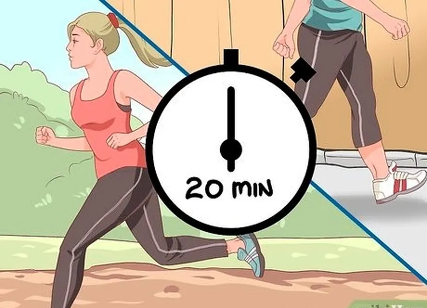 Passo 2 Faça exercícios de cardio de 20 minutos.