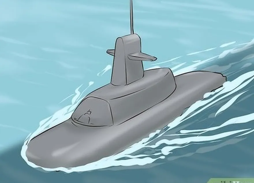 Etapa 2 Embarque em um submarino.