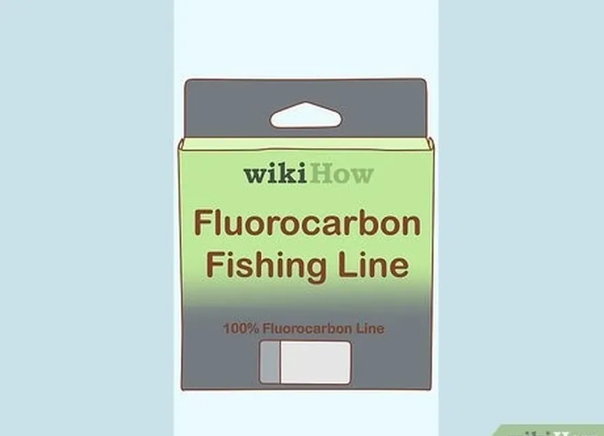 Etapa 2 Escolha linhas de fluorcarbono se você'll be fishing in calm, shallow waters.