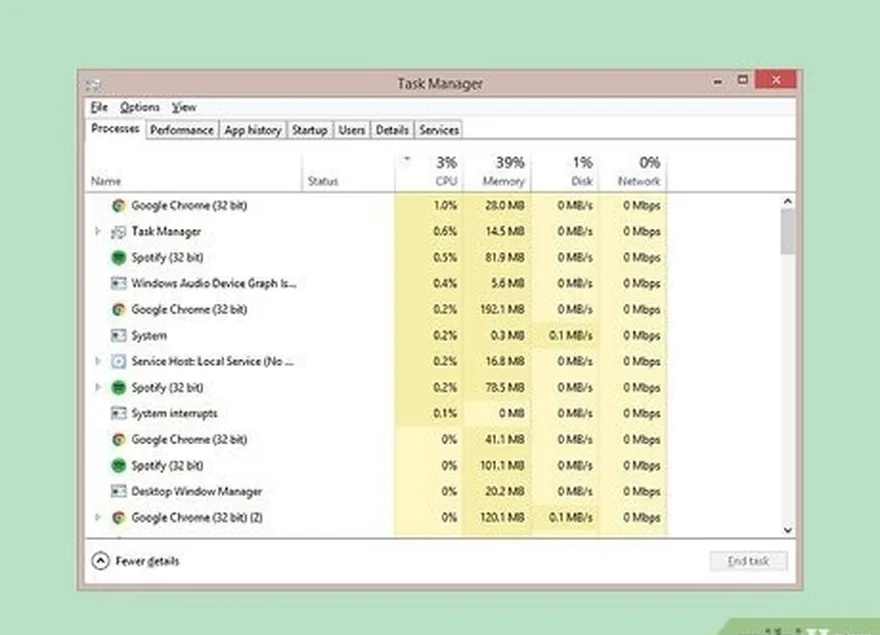 Etapa 3 Conheça seu computador ou dispositivo's operating speed.