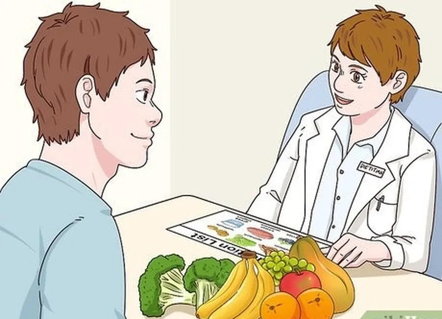 Passo 1 Consultar um nutricionista familiarizado com as necessidades dos culturistas.