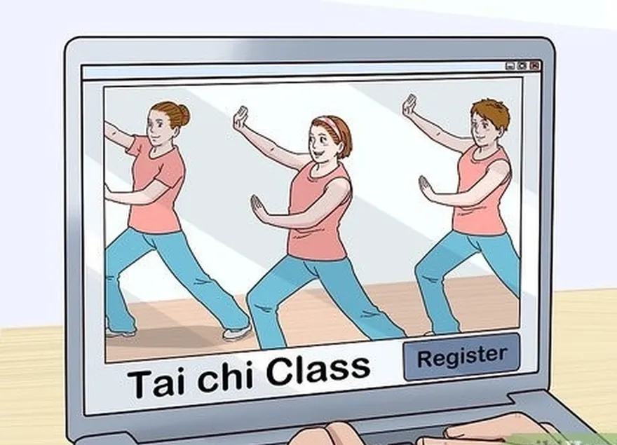 Etapa 5 Faça uma aula de tai-chi.