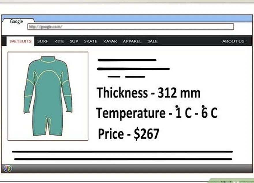 Etapa 6 Escolha roupas de mergulho mais grossas para o frio extremo.