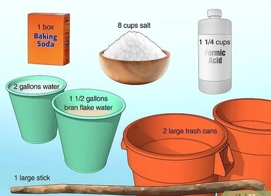 Etapa 4 Obtenha os ingredientes para fazer a solução de salmoura.