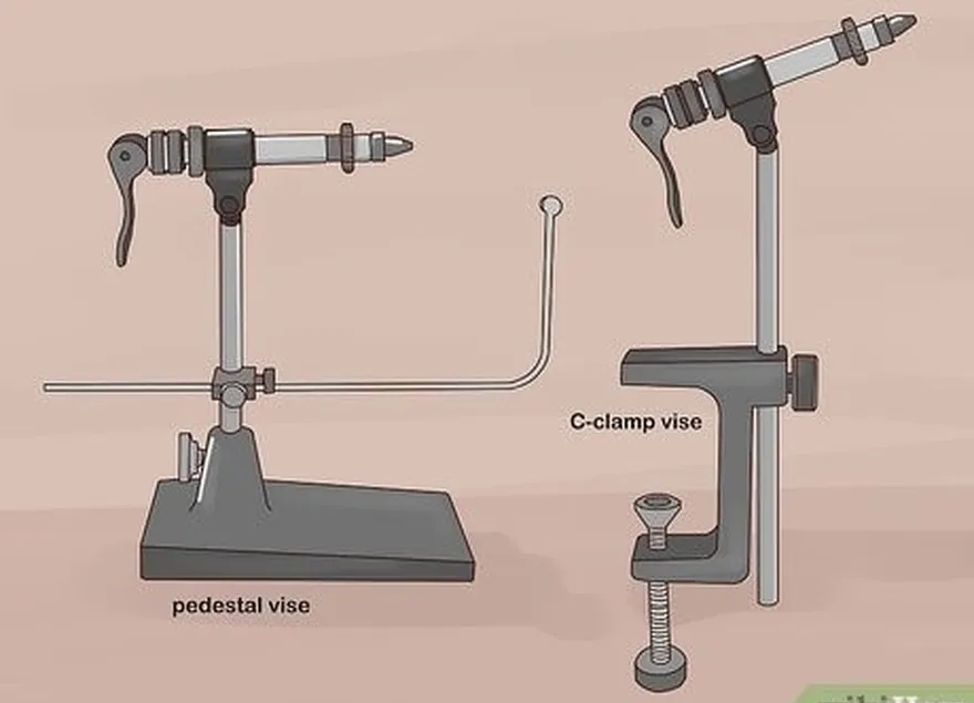 Etapa 2 Selecione um tipo de torno para moscas.