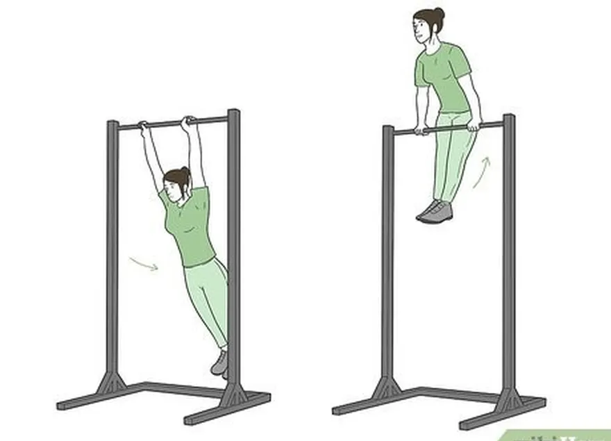 Passo 4 Faça um muscle up completo quando se sentir preparado.