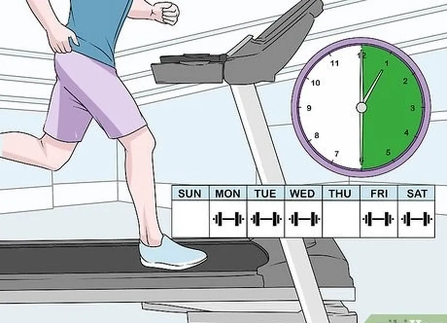 Etapa 6 Faça exercícios cardiovasculares de 5 a 6 vezes por semana.